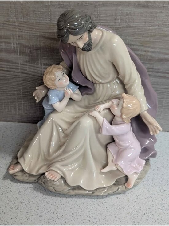 Other - Jesus with Children Porcelain Figurine